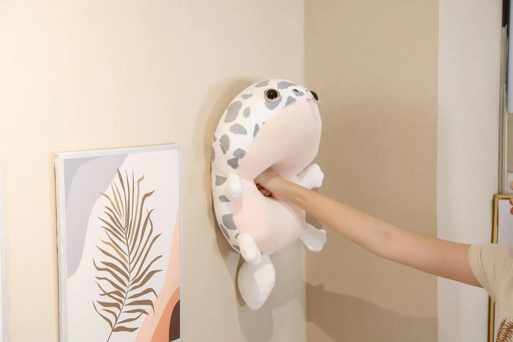 Cute Pudgy Salamander Plush Toy - Image 4