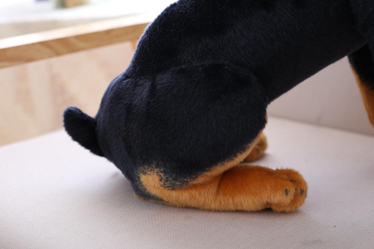 Cute Realistic Rottweiler Dog Plush Toys - Image 3
