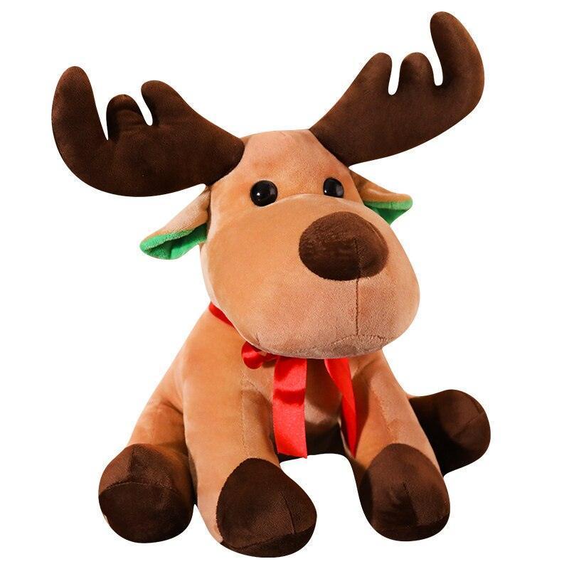 Cute Small Christmas Reindeer Plushie - Image 5