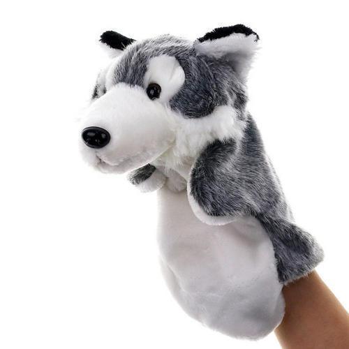 Cute Wolf Animal Plush Hand Puppet - Image 5