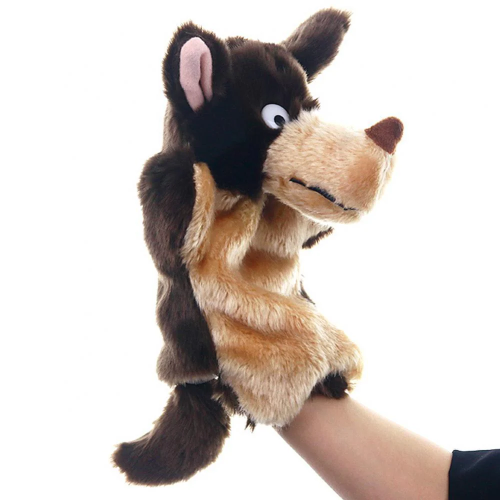 Cute Wolf Animal Plush Hand Puppet - Image 6