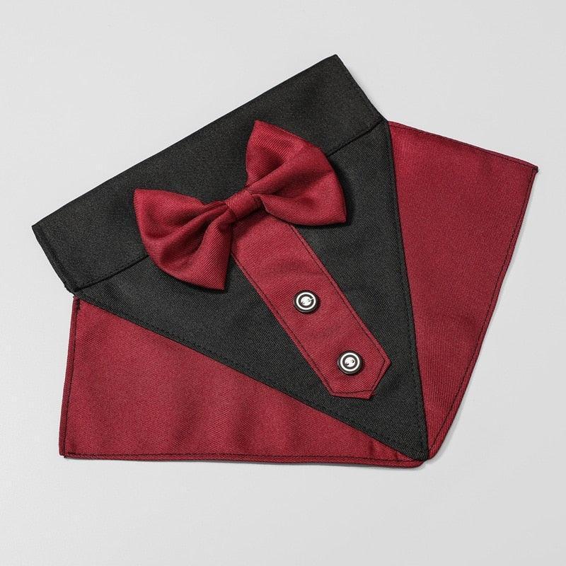 Daper Dog Tuxedo Bandana - Image 5