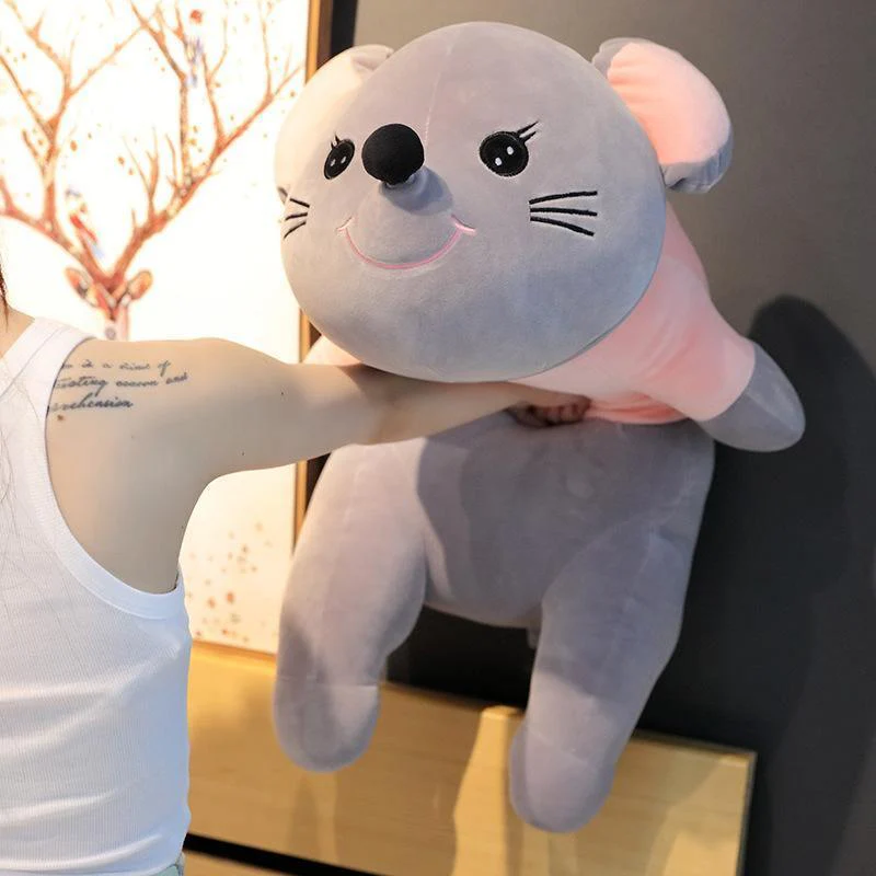 Dressing Papa Mouse Plush Toy - Image 4