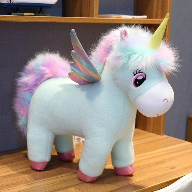 Fantastic Glow Rainbow Wings Unicorn Plush Toy - Image 4