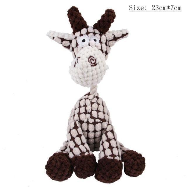 Fun Pet Toy Donkey Corduroy Shaped, Chew Toy For Puppy - Image 3