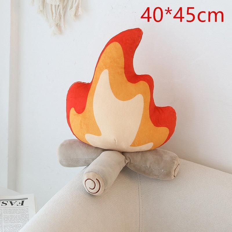 Funny Bonfire Flame Pillow Plushie - Image 2