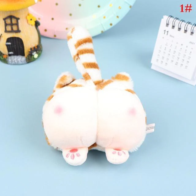 Funny Corgi Cat Tiger Butt Stuffed Animals - Image 2