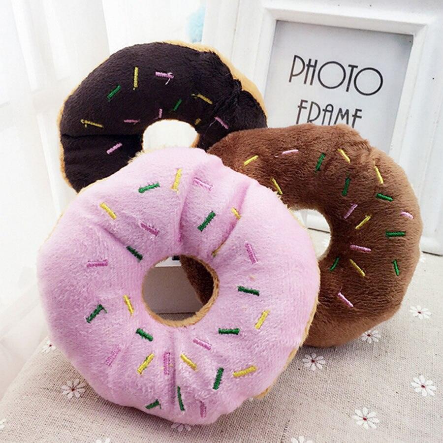 Funny Donut plush pet toy - Image 6