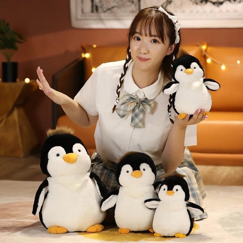 Fuzzy Hair Penguin Plush Toys - Image 2