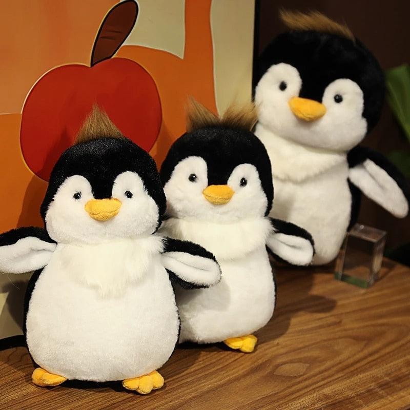 Fuzzy Hair Penguin Plush Toys - Image 4