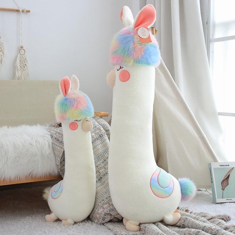 Giant Colorful Alpaca Plush Toy - Image 2