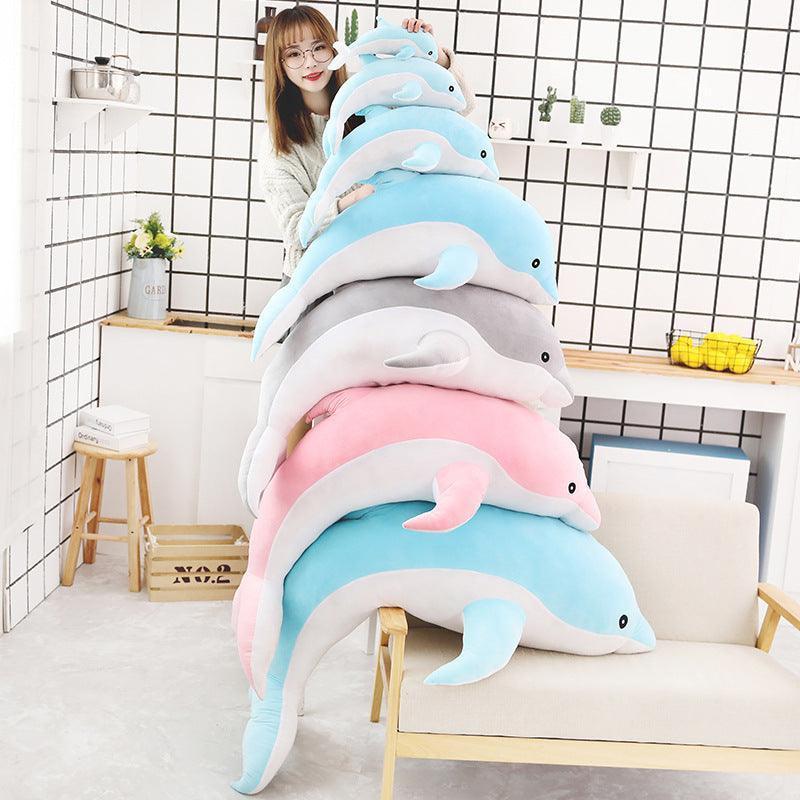 Giant Dolphin Plush Toy - Image 4