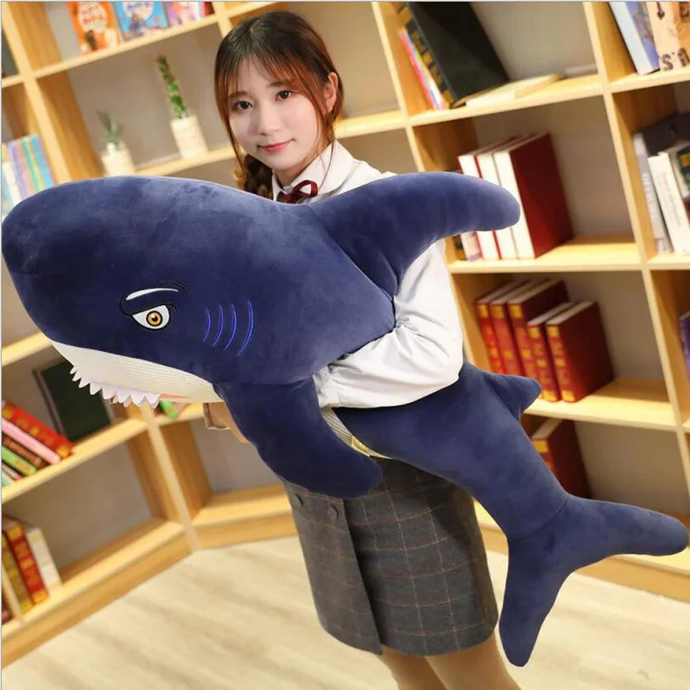 Giant Ferocious Shark Plush Toy - Image 4