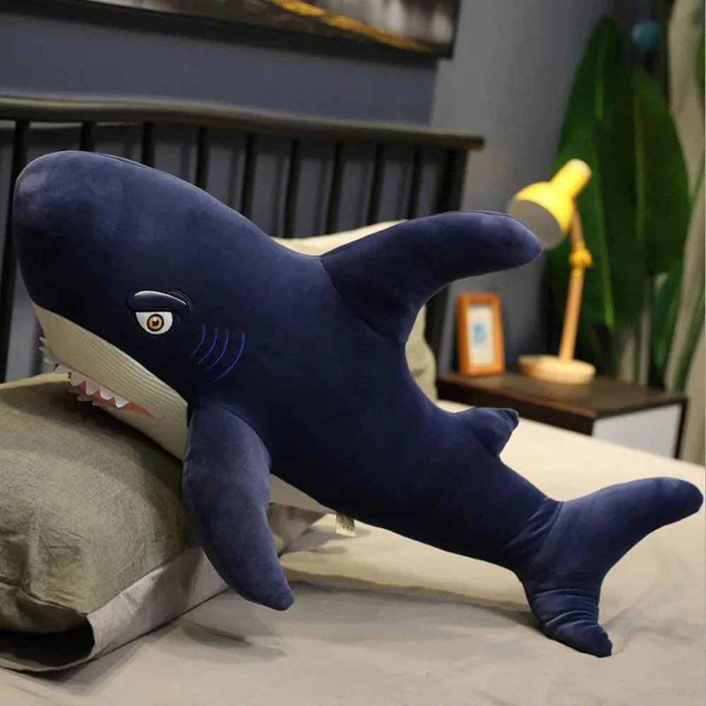 Giant Ferocious Shark Plush Toy - Image 5