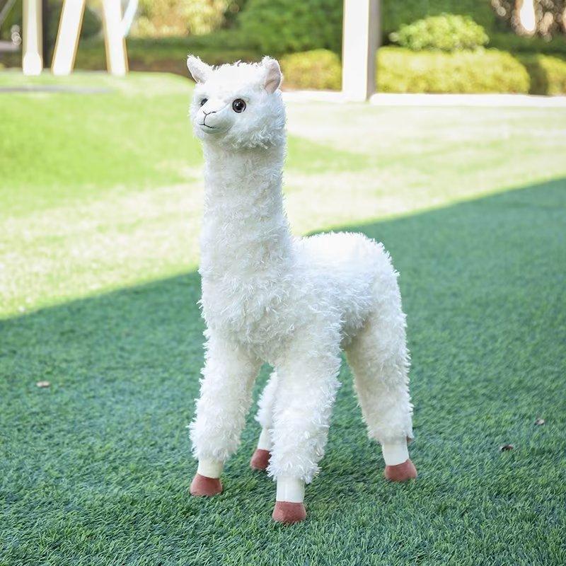 Giant Lifelike Alpaca Plush Toys - Image 6