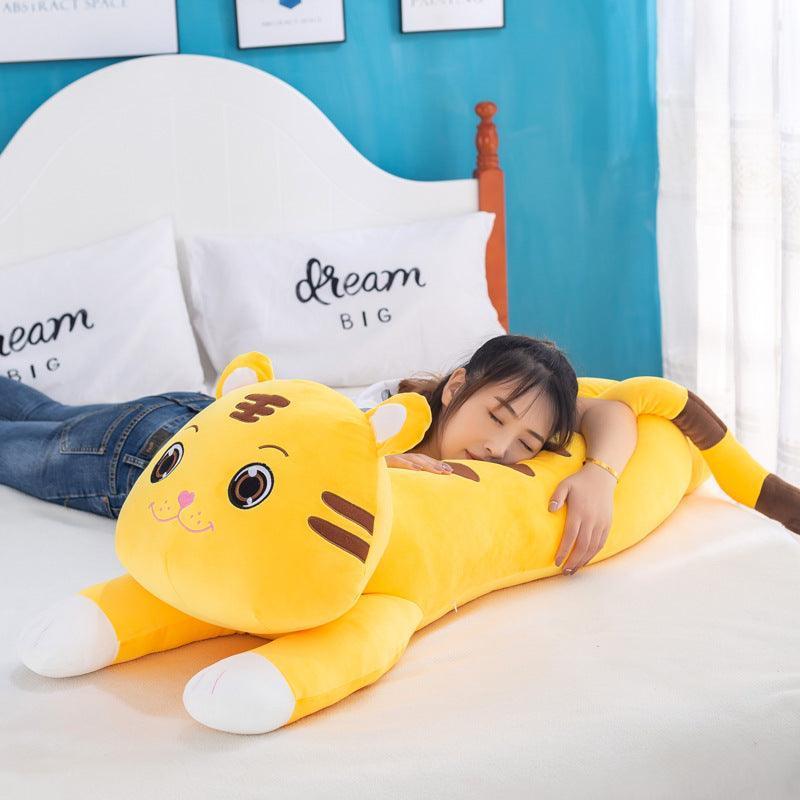 Giant Lying Tiger Plush Toy Long Pillow - Image 3