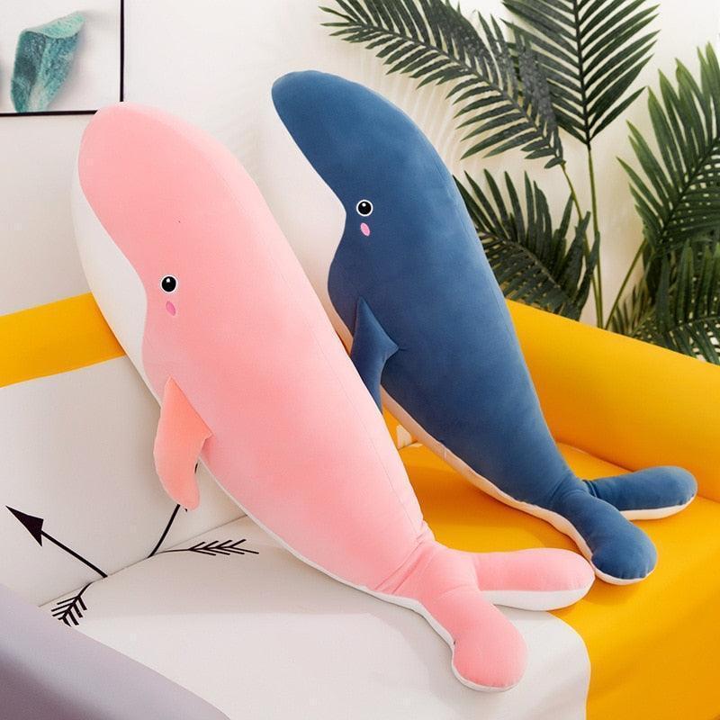 Giant Soft Stuffed Whale Toy - Image 2