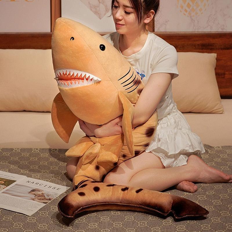 Giant Spotted Brown Shark Plushie - Image 5