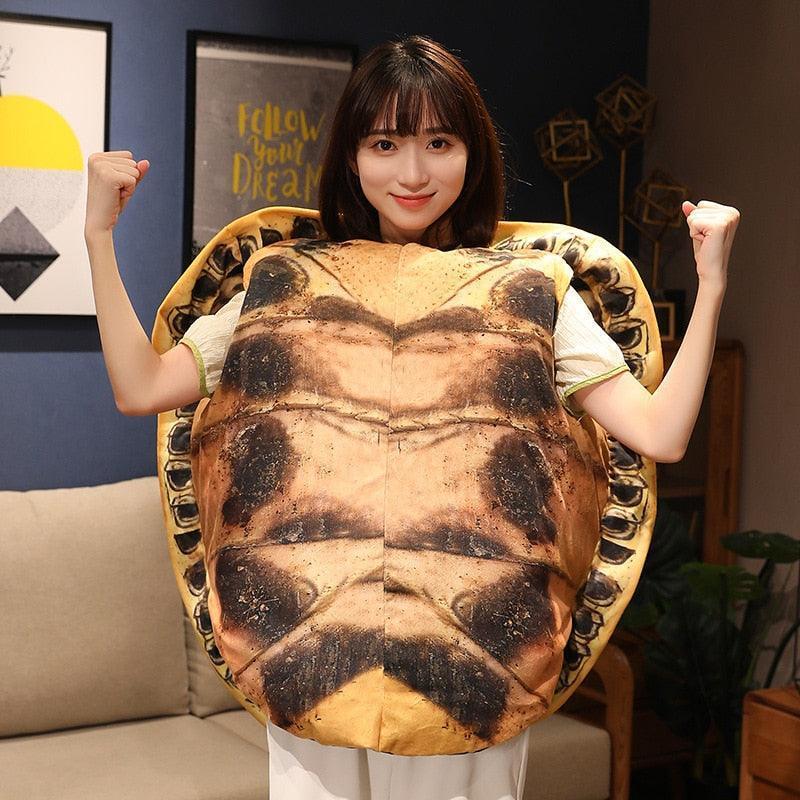 Giant Turtle Shell Pillow Plush Toy - Image 4