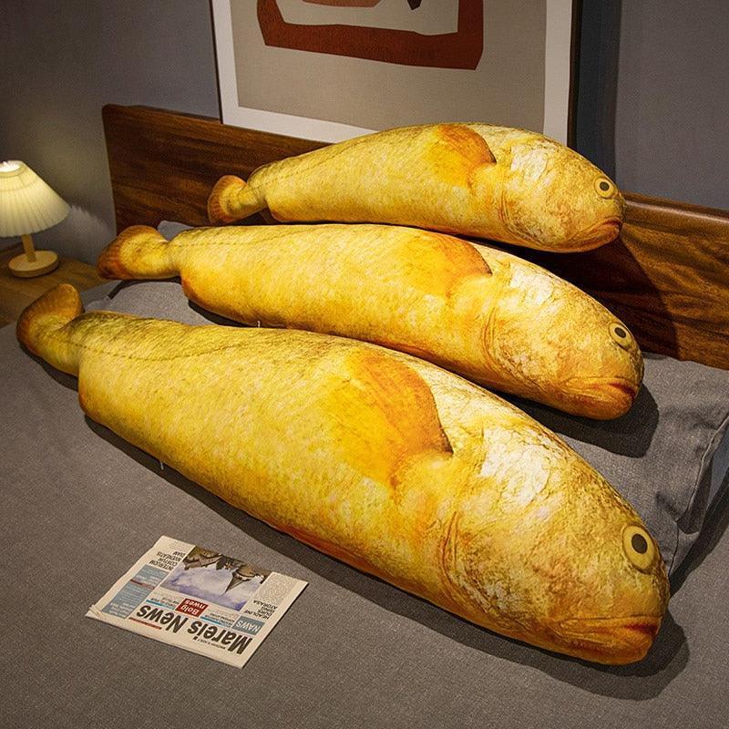 Giant Yellow Croaker Fish Plush Toy - Image 2