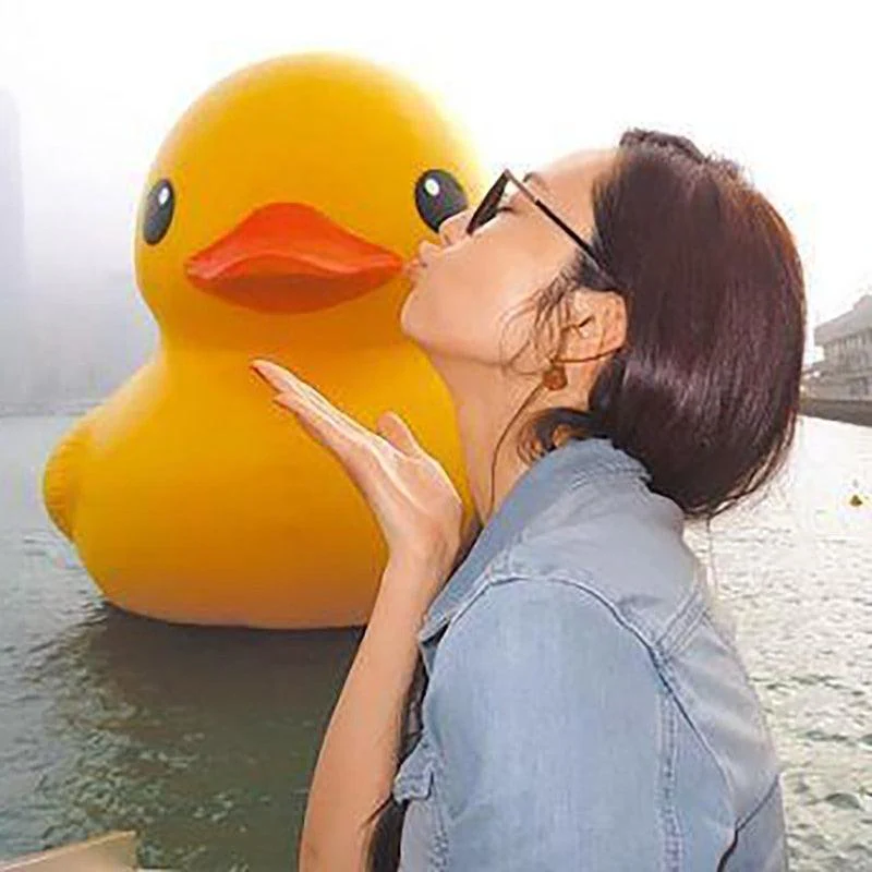 Giant Yellow Duck Plushy - Image 7