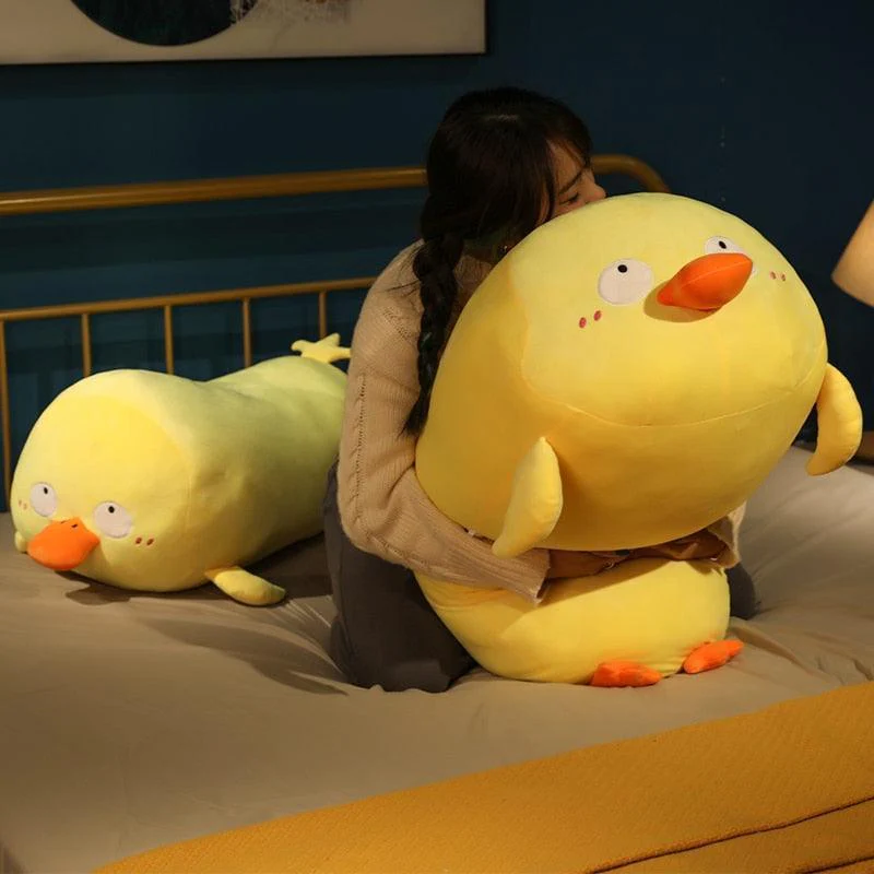 Goofy Kawaii Chicken Pillow Plushie - Image 4