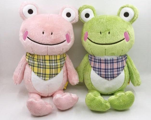Green Cute Frog Plush Kawaii Plushie - Image 4