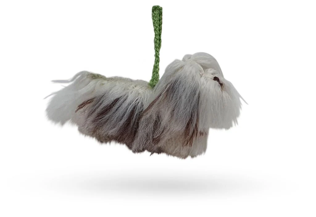 Havanese Dog Hand Knit Christmas Ornament Arcadia Home - Image 3