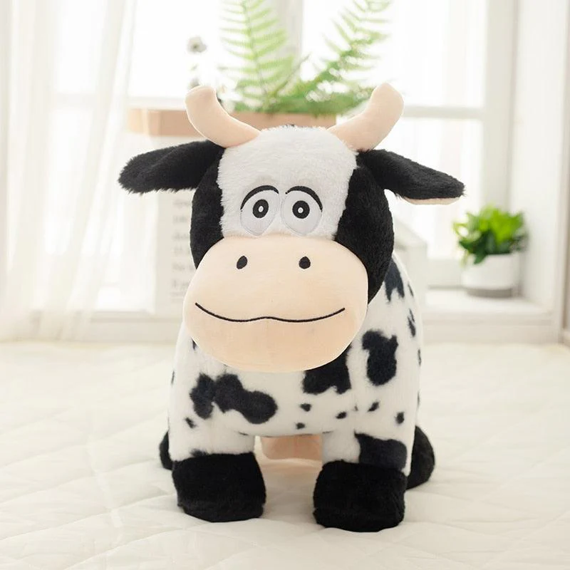 Happy Go Lucky Dairy Cow Plushie - Image 7