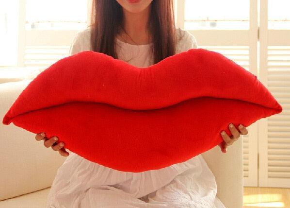 Hilarious, Funny Lip Shaped Sofa Pillow Plush Cushion - Image 2