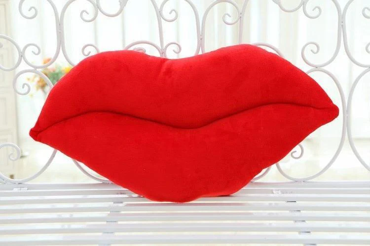 Hilarious, Funny Lip Shaped Sofa Pillow Plush Cushion - Image 4