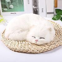 Hyper Realistic Sleeping Cat Plush Dolls - Image 3