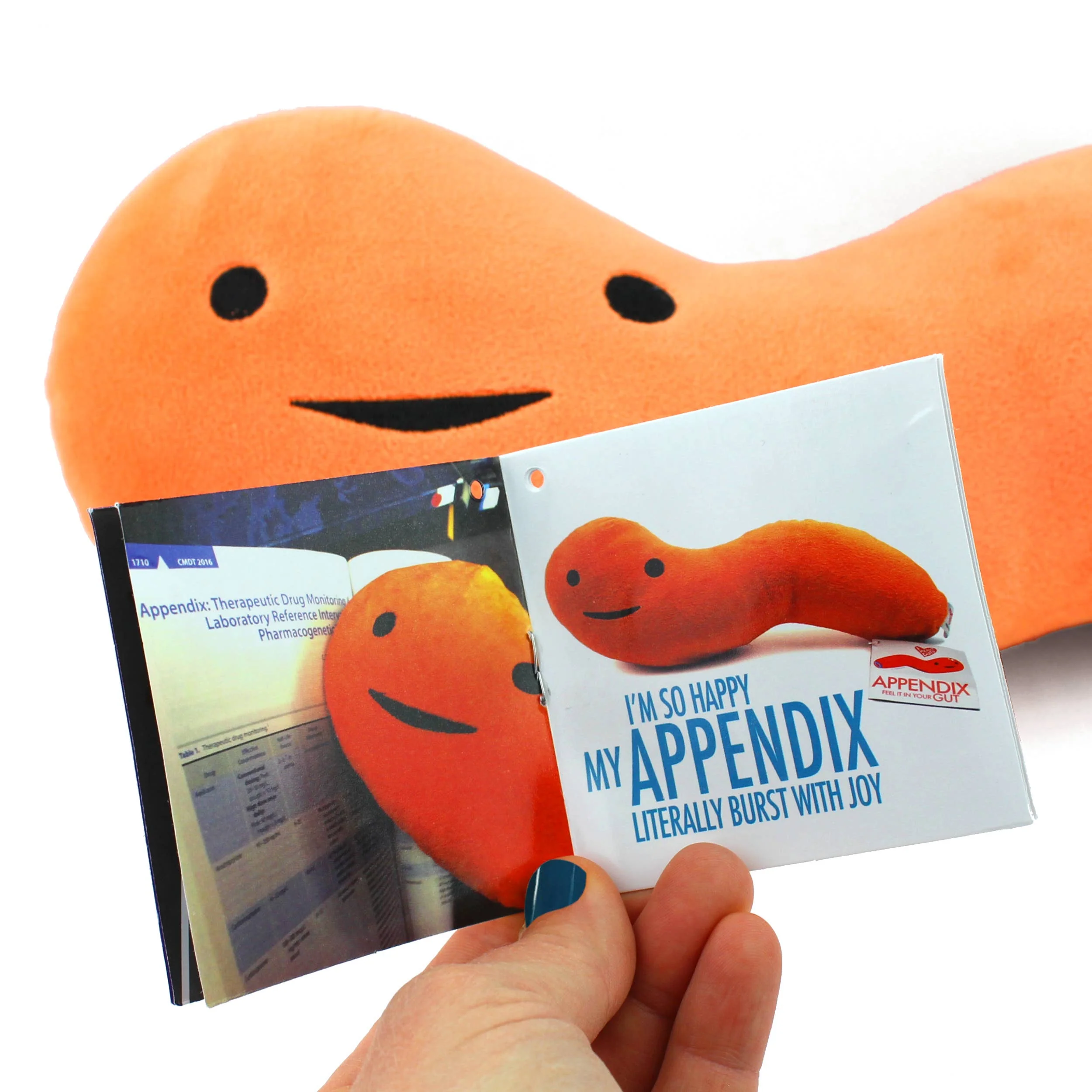 I Heart Guts - Appendix Plush - Feel It In Your Gut - Image 6