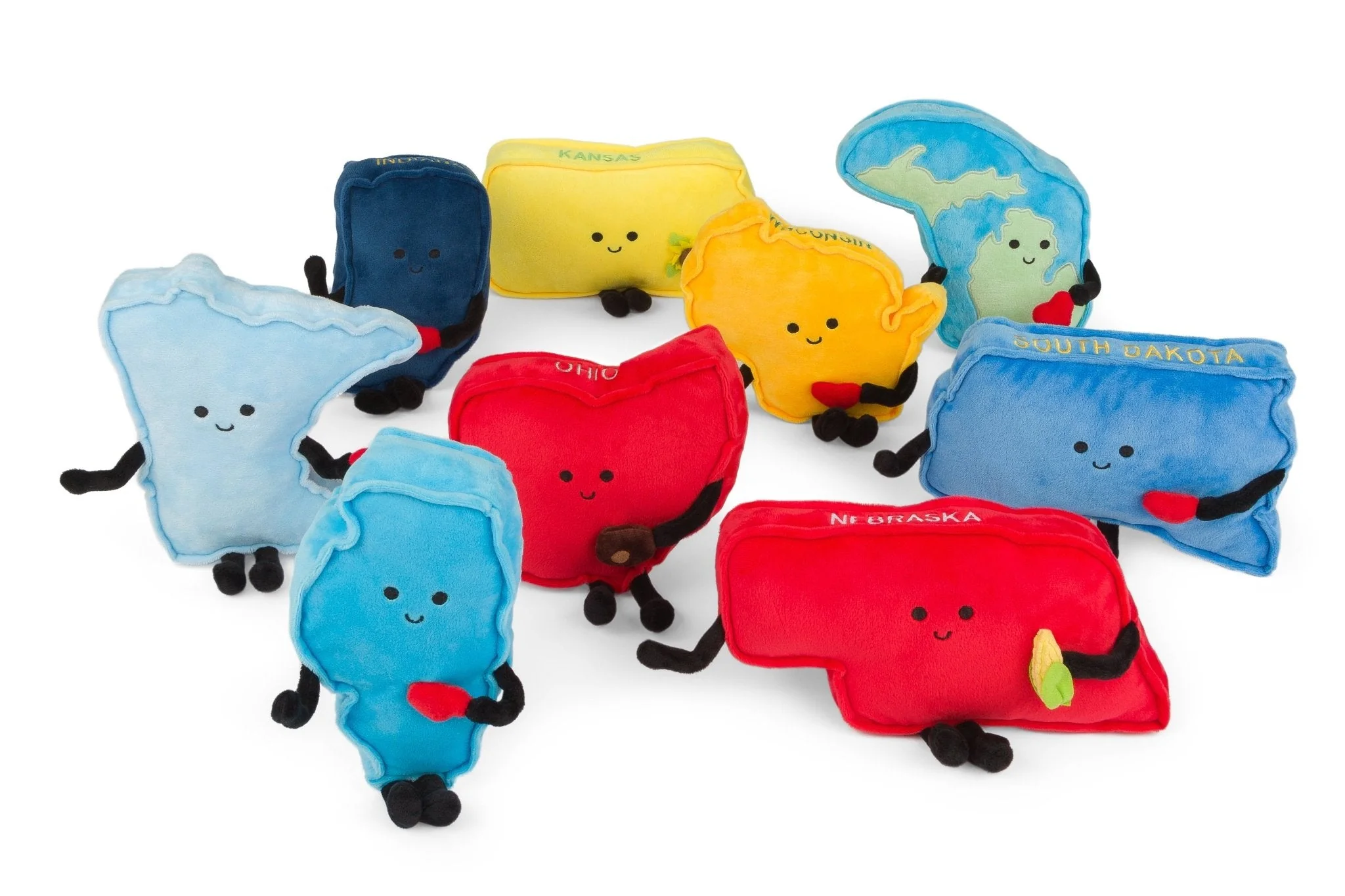 Illinois Stuffed State Plush – Collectible & Educational | Stuffed States USA - Image 5