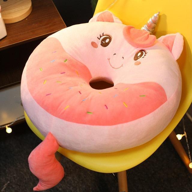 Kawaii Animal Cartoon Donut Plushies - Image 4
