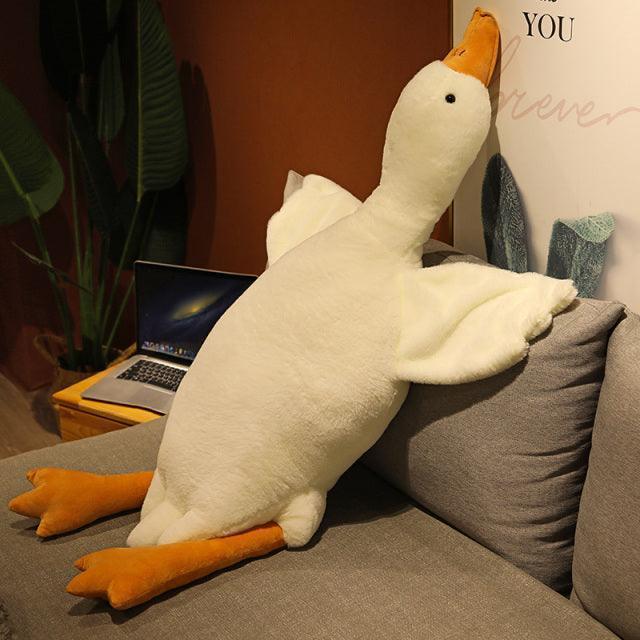 Kawaii Big Goose Plush Pillow - Image 2