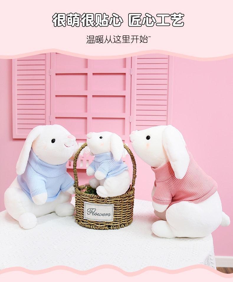 Kawaii Bunny Rabbit With a Sweater Plush Toys - Image 4