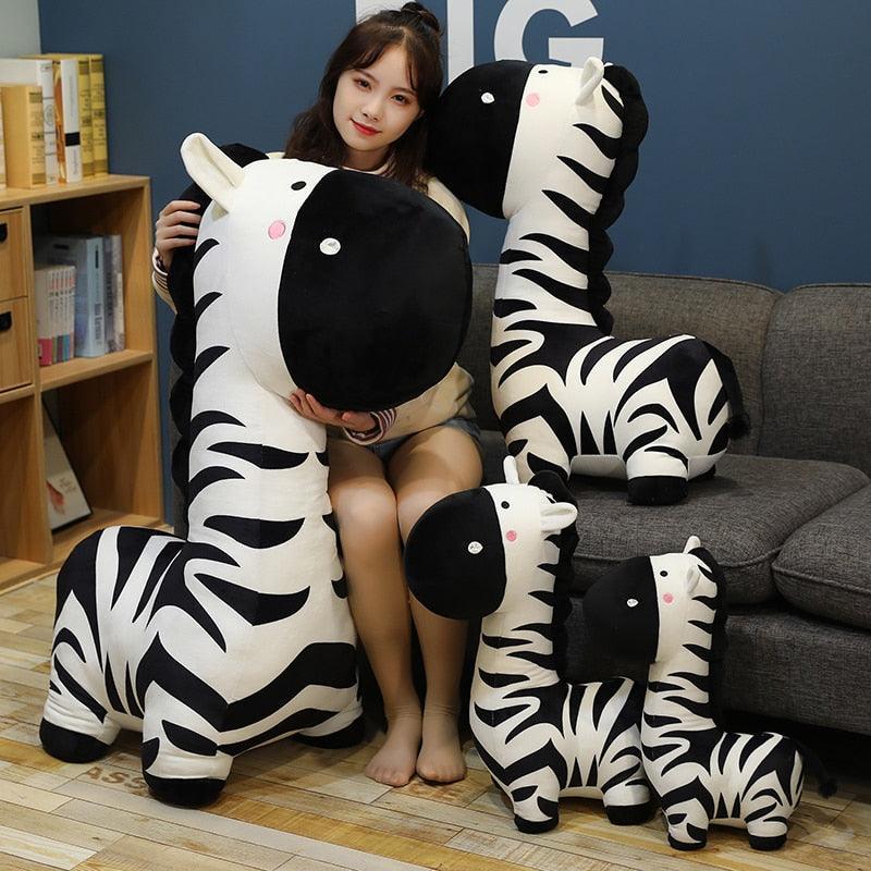 Kawaii Cartoon Zebra Plush Toys - Image 2