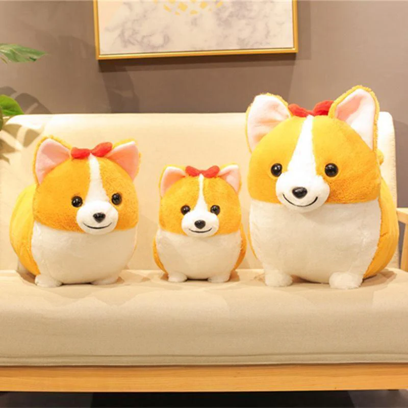 Kawaii Corgi Doll Plush Toy - Image 2