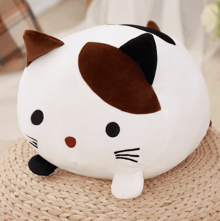 Kawaii Plush Cat Toys Soft Stuffed Down Cotton Pillow Cartoon Animal - Image 3