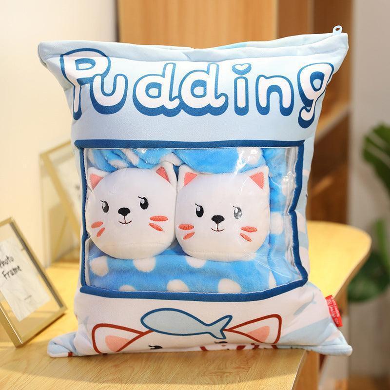 Kawaii Pudding Various Stuffed Plush Bags - Image 7
