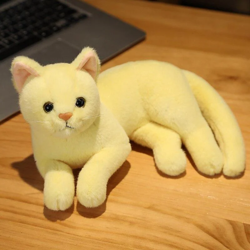 Kawaii Realistic Kitty Cat Plushies - Image 7
