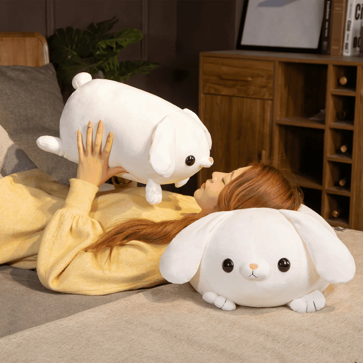 Kawaii Squishy Bunny Rabbit Plushie - Image 2