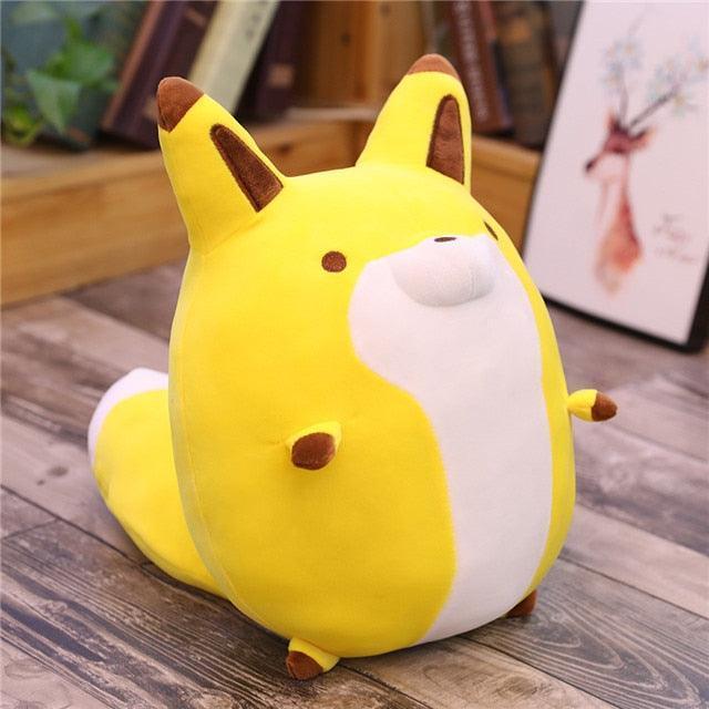 Kawaii Super Plush Cartoon Raccoon and Fox Ultra Padded Plush Toys 17" - 35" - Image 2