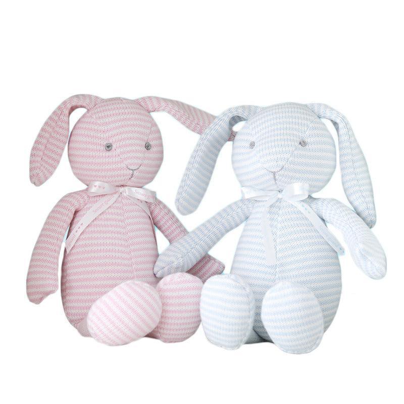 Knitted Baby Comfort Bunny Plushies