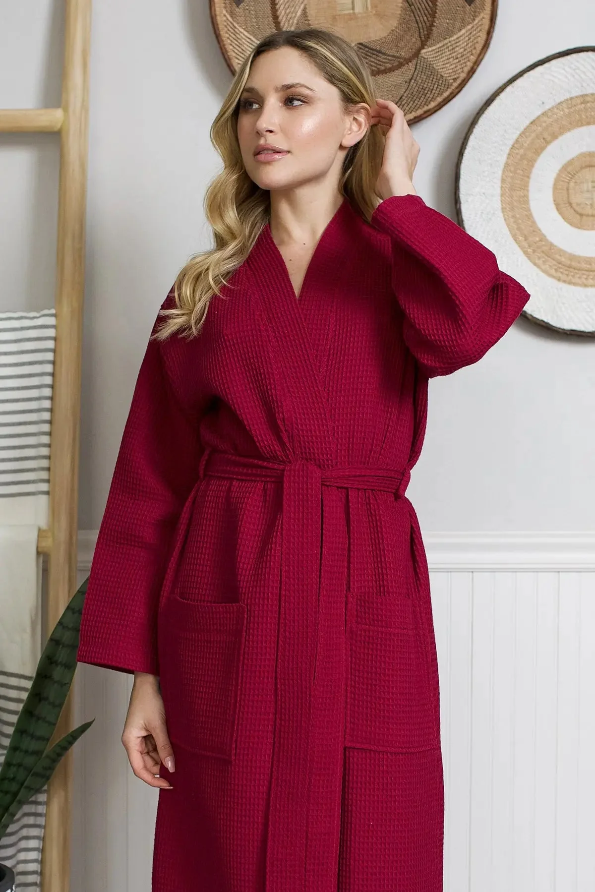 Waffle Robe Womens – Lightweight, Quick-Dry Spa Comfort - Image 12