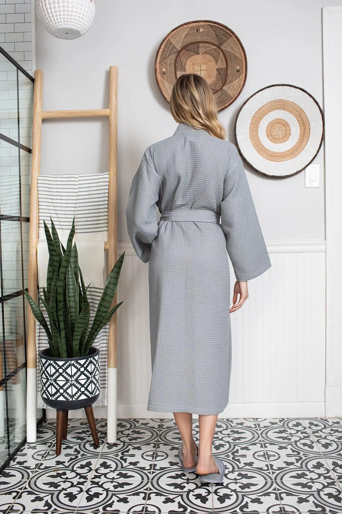 Waffle Robe Womens – Lightweight, Quick-Dry Spa Comfort - Image 15