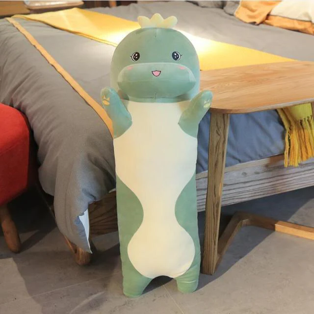 Long Dinosaur Pillow Stuffed Animal - Image 2
