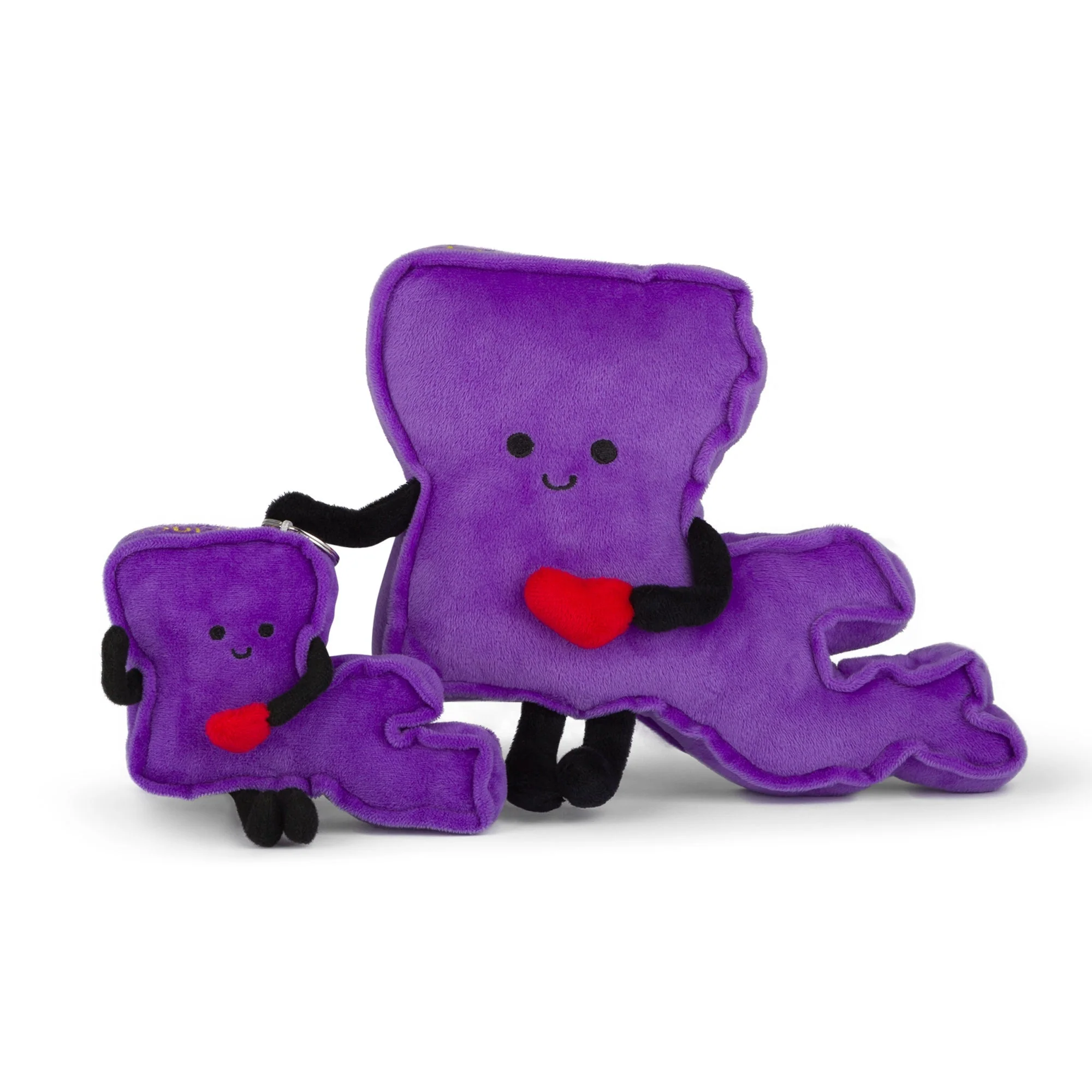 Louisiana Bag Charm Mini Plush – 4-Inch Travel Accessory | Stuffed States USA - Image 2