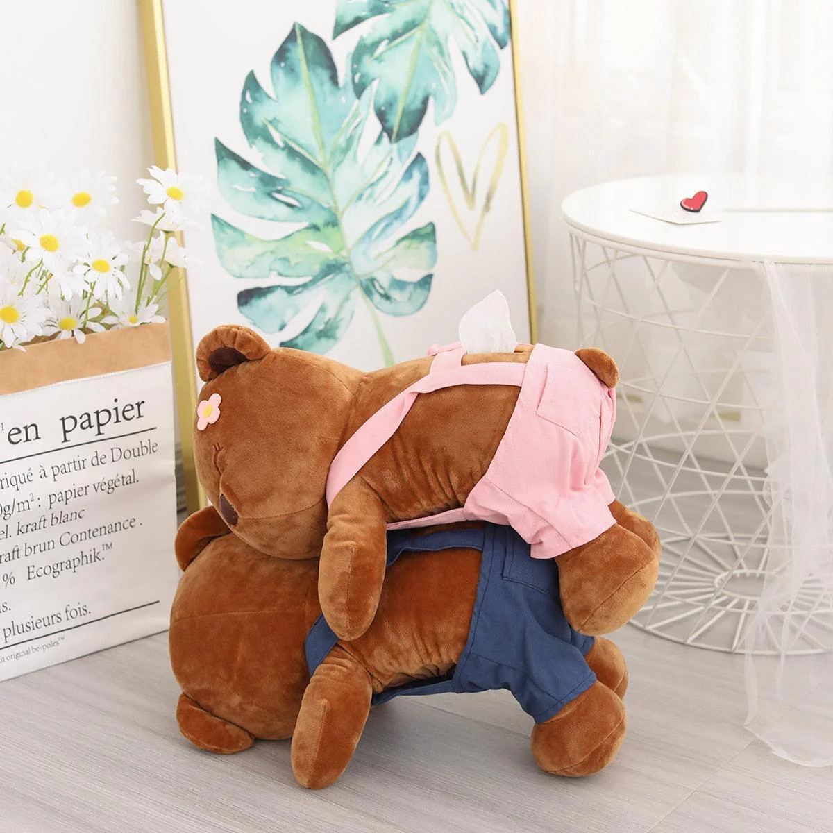 Lovely Cartoon Stuffed Teddy Bear - Image 3